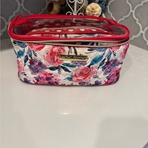 Betsey Johnson makeup bag